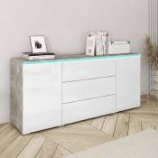 Mobilier Deco - fanny - Buffet commode 3 tiroirs 2