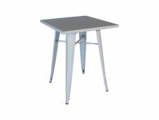 Petite table en métal mondi VC3022-WHITE