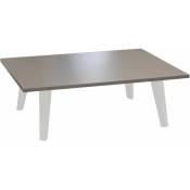 Prism Taupe coffee table 89 x 67 - Taupe