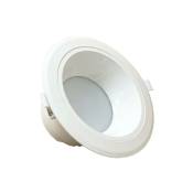 Silamp - Spot led Downlight Rond 30W Blanc - Blanc Froid 6000K - 8000K Blanc Froid 6000K - 8000K