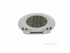 Silverline – thermomètre d'intérieur/extérieur