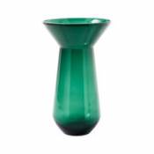 Vase Long neck / Ø 27,5 x H 45 cm - Verre - Pols Potten vert en verre