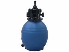 Vidaxl filtre à sable pour piscine avec vanne 4 positions bleu 300 mm 300 mm