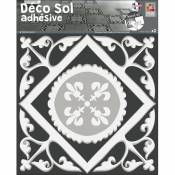 Adhésif carrelage Noceletto 30 cm x 30 cm pour homestaging sol, x2 - Noir