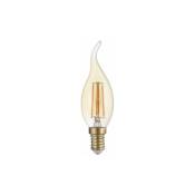 Ampoule E14 LED Flamme Filament 4W T35 - Unité / Blanc