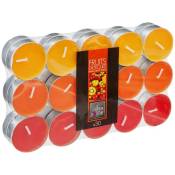 Atmosphera - Lot de 30 bougies parfumées fruits exotiques 350g créateur d'intérieur - Orange