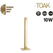 Barcelona Led - Lampe de table en bois Toak 10W dimmable