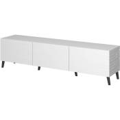 Bim Furniture - Meuble tv nova 186 cm blanc mat