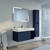 Distribain - Meuble salle de bain artena 1000 Bleu Saphir - Bleu Saphir