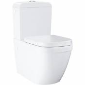 Grohe - Euro Ceramic Pack WC à poser haut de gamme, alimentation latérale (39462999)