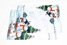 Kamaca Gamme Frosty Snowman Housse de coussin/chemin