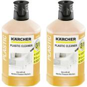 Karcher - Lot de 2 nettoyants plastique 3 en 1 détergent pour nettoyeurs haute pression - Kärcher