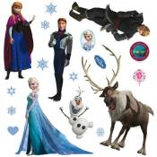 Mini Stickers Disney - La Reine des Neiges - 30 cm x 30 cm