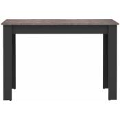 Nice Black and Concrete Table 110 x 70