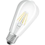 Osram - Lampe led dimmable Superstar avec un rendu des couleurs particulièrement élevé (CRI90), E27-base, Aspect filament ,Blanc froid (4000K), 730