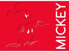 Poster intissé - disney mickey mouse - 160 cm x 110