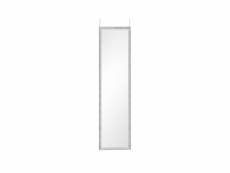 Ria - miroir pour porte - argenté - 30x120cm