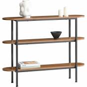 Sobuy - FSB67-WS Table Console Bout de Canapé Table
