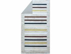 "tapis rayures beige dimensions - 160x230" TPS_RAY_BEI160