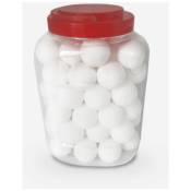 60 balles de ping-pong blanche professionnelles de diamètre 40mm Koule