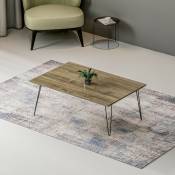 Azura Home Design - Table basse esca 90 cm chêne