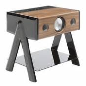 Enceinte Bluetooth Cube / Thruster 2.1 - La Boîte Concept noir en bois