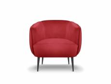 Fauteuil "moss", 1 place, rouge, velours MIC_ARM_121_F2_MOSS11