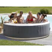 Infinite Spa - Spa gonflable Xtra rond Bulles 8 places