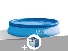 Kit piscine autoportée Intex Easy Set 3,05 x 0,61 m (avec filtration) + Bâche à bulles