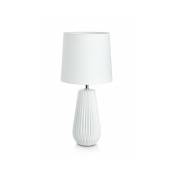 Markslojd - Lampe de table nicci blanche 1 ampoule - Blanc