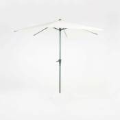 Parasol de Jardin Rond Fixe, 270 cm Tissu, Aluminium,