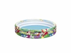 Piscine gonflable bestway mickey et les roadster racers
