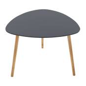 Table Basse Gris Fonce 60x60x45cm