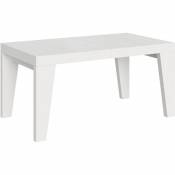 Table Naxy Extensible Frêne Blanc 90x160 Allongée 420