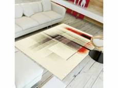 Tapis chambre iramino gris 80 x 150 cm tapis de salon moderne design par dezenco