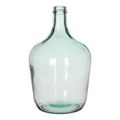 Vase bouteille en verre recyclé H30
