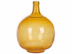 Vase en verre 34 cm orange gosht 317870