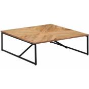 Vidaxl - Table basse 110x110x36 cm Bois d'acacia solide Marron