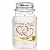Yankee Candle bougie jarre parfumée | grande taille | Amour d'hiver | jusqu’à 150 heures de combustion