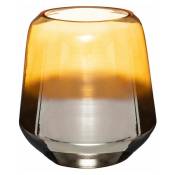 Atmosphera - Vase Design Metalambre 24cm Ambre & Argent