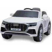 Audi Q8 Blanc Voiture Electrique pour Enfants 12V avec