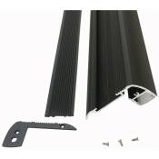 Barcelona Led - Profilé en aluminium pour éclairage des escaliers 65x27.5mm (2m)