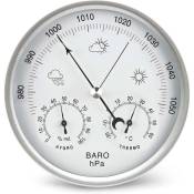 Baromètre à Cadran avec Thermomètre Hygromètre