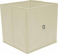 Boite de rangement - Cube de Rangement Blanc 32 x 32 x 32 cm