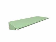 Bureau tablette pour lit mezzanine largeur 120 vert