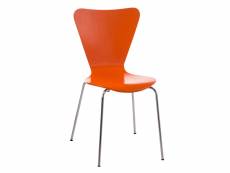 Chaise empilable calisto , orange