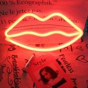 Fei Yu - Lip Neon Sign usb Rouge 3 Pôles aa Powered