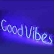 Good Vibes Lettres Exquises en Forme de LED Signes,