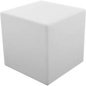 Happy Garden - Cube lumineux led 40cm multicolore naos - white