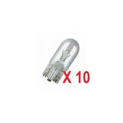 Heliotrade - Lot de 10 ampoules 12V 5W Sans culot -